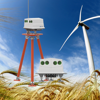 হালকা ওজনের ডেটা ইউনিট ≤6kg বায়ু শক্তি রিসোর্স মূল্যায়নের জন্য লিডার সিস্টেম