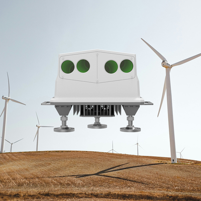 বায়ু শক্তি শিল্পে সর্বাধিক পাস আকার 500 মিমি এবং -180 °-180 ° বায়ু দিকের ব্যাপ্তির জন্য 4Hz ফ্রিকোয়েন্সি বায়ু টারবাইন লিডার